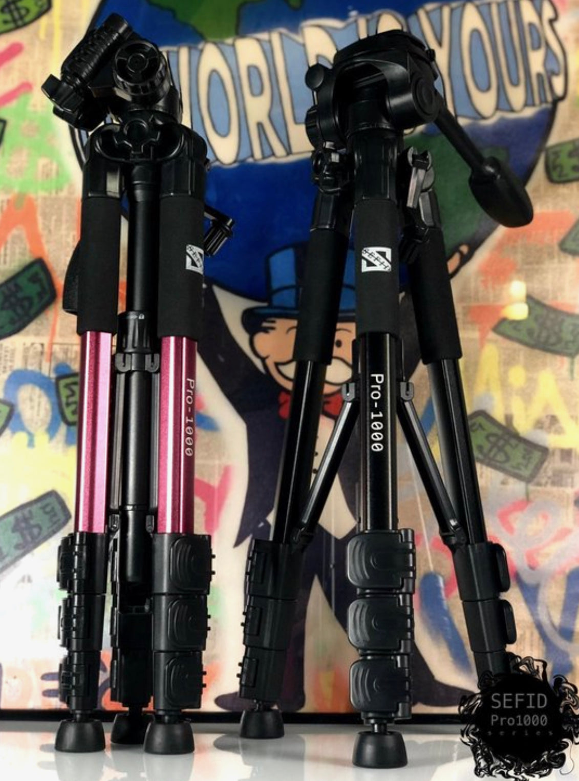 Camera & telefoon statief pro1000