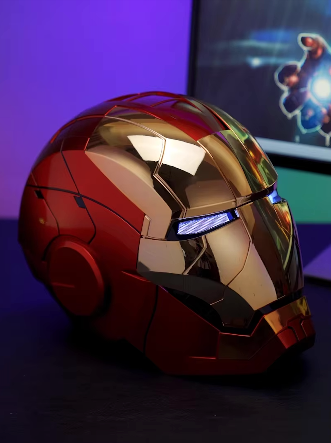 iron man automated helmet Iron Man Mask – XXLtrends